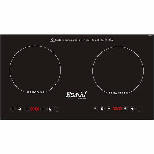 Bếp điện từ đôi ROMAL RI 23C điều khiển cảm
