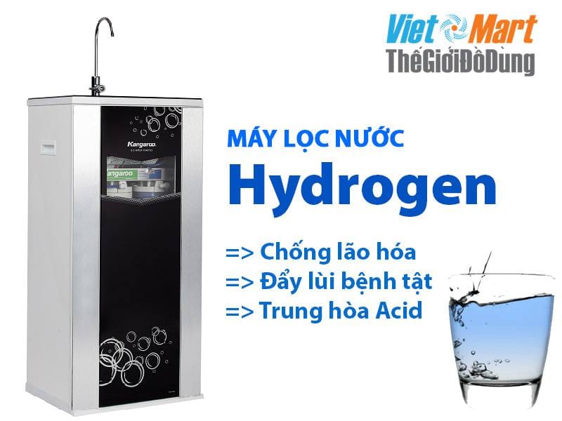 Những mẫu máy lọc nước hydrogen công nghệ mới năm 2017 4 Máy lọc nước Hydrogen Kangaroo KG100HA