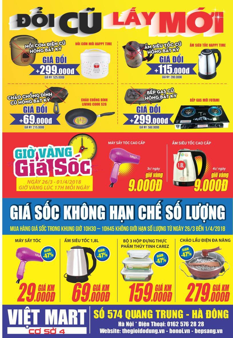 Việt mart hà đông: khai trương rộn ràng - ngập tràn quà tặng 3 Vietmart 2