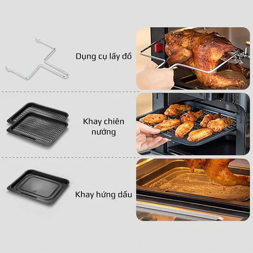 Nồi chiên không dầu olivo af12 dung tích 12l 12 Nồi Chiên Không Dầu Olivo AF12 dung tích 12L 2