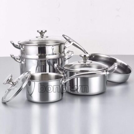 Bộ nồi inox Shoochi SC 88 Pro