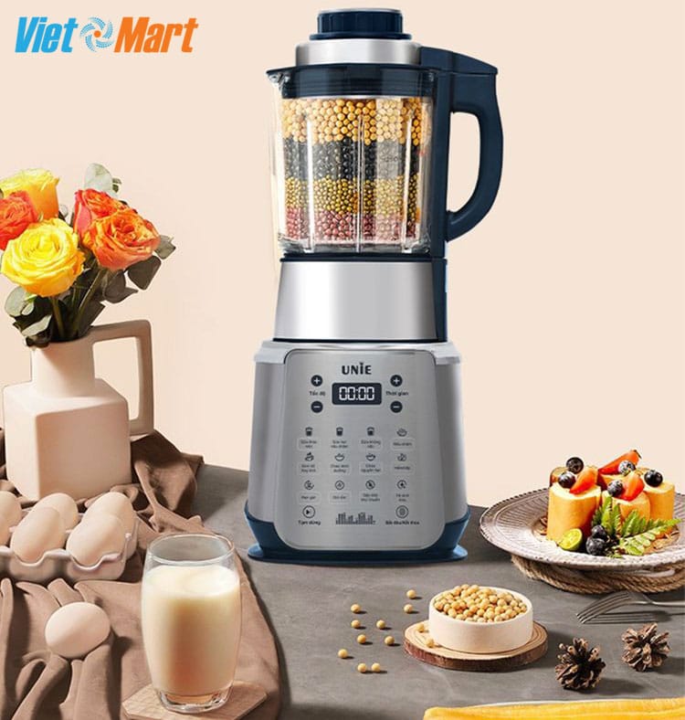 Máy làm sữa hạt unie v9s xay nấu đa năng 1,75 lít 1800w 10 SMáy lm sữa hạt đa năng Unie V9S