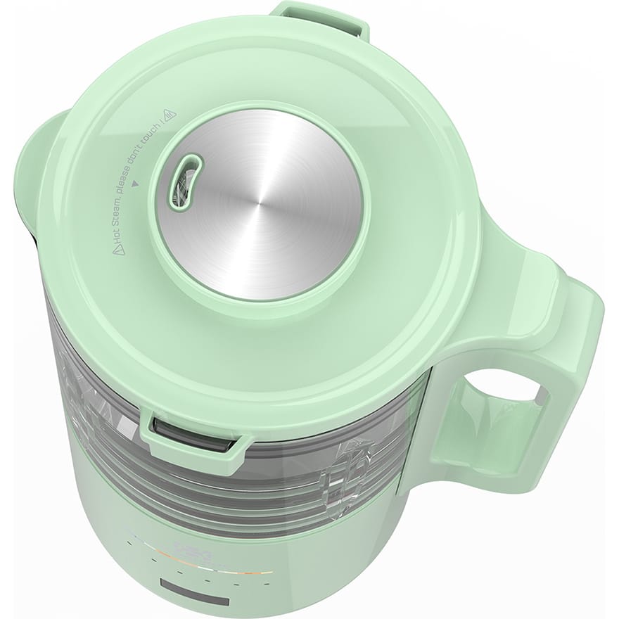 Máy làm sữa hạt hawonkoo smh-120-ge 1,2 lít 1400w 13 Nắp đậy chống tràn với gioăng cao su 2 lớp