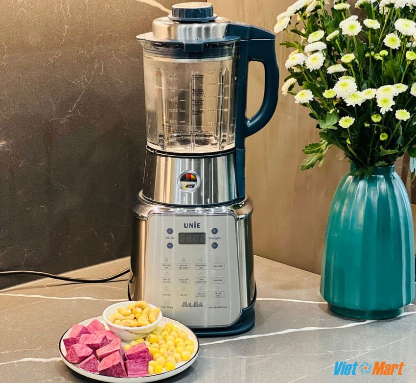 Máy làm sữa hạt unie v9s xay nấu đa năng 1,75 lít 1800w 20 Thiết kế tinh tế sang trọng đặt được mọi không gian