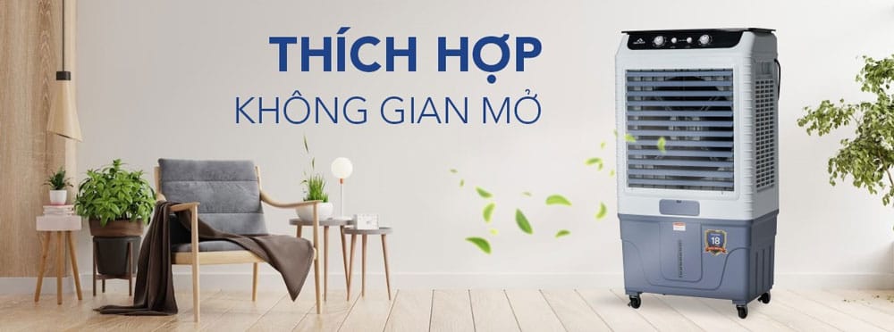 Quạt làm mát không khí hòa phát hpcf1-062 165w 2 Quạt làm mát không khí Hòa Phát HPCF1-062