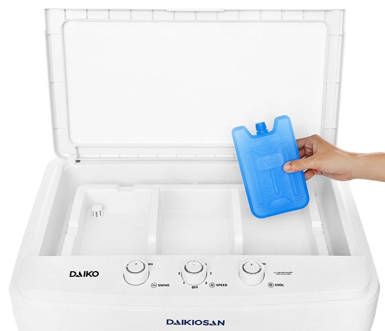Quạt điều hoà daikiosan dka-04500a 4 Ngăn chứa đá khô