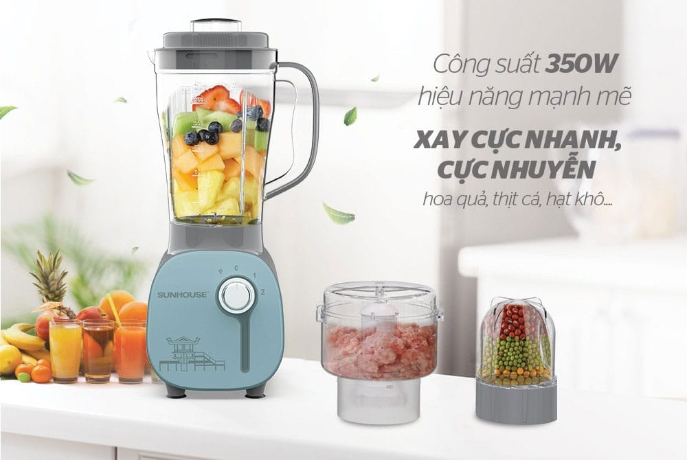 xay mạnh mẽ, nghiền nhuyễn thực phẩm