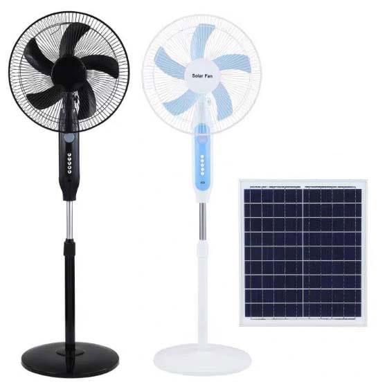 Quạt cây đứng tích điện Solar HS-188