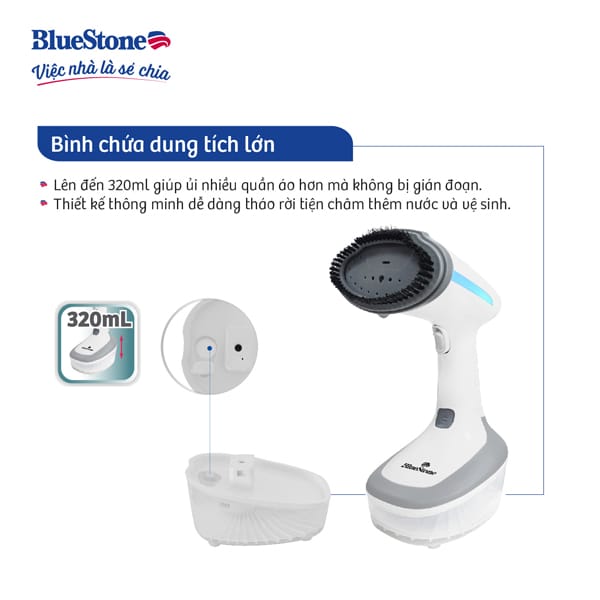 Bàn ủi hơi nước cầm tay BlueStone GSB-4031