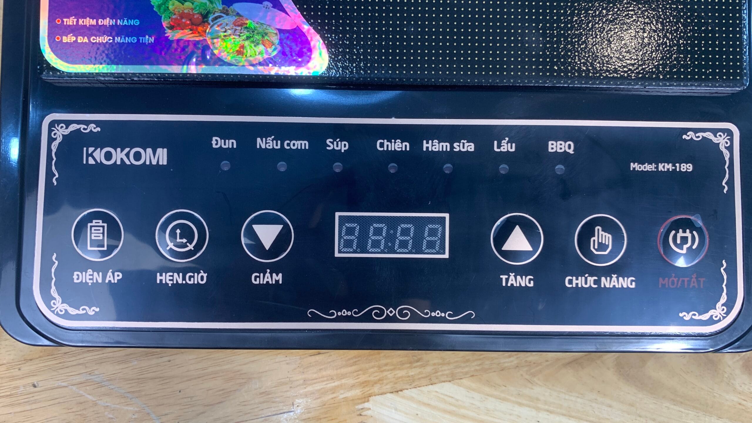 Bếp từ đơn kokomi km-189 3 bang-dieu-khien-da-nang