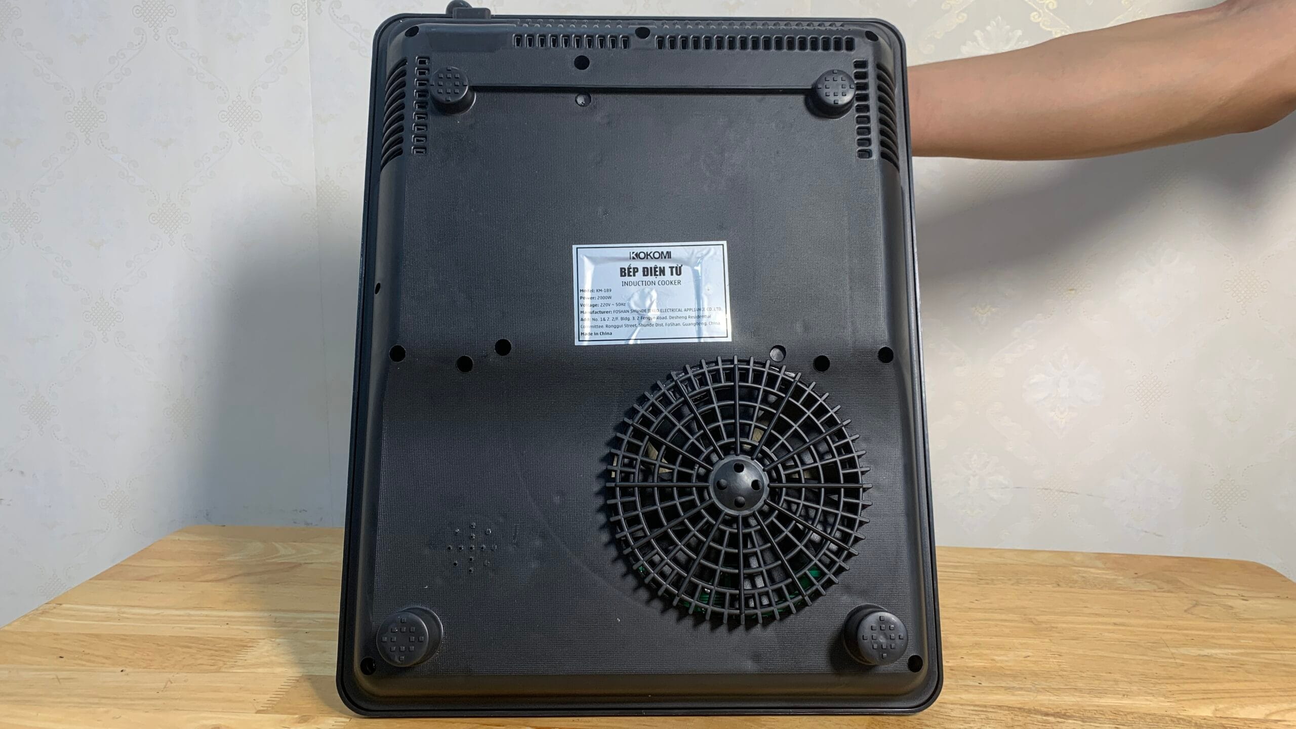 Bếp từ đơn kokomi km-189 5 quat-tan-nhiet-an-toan
