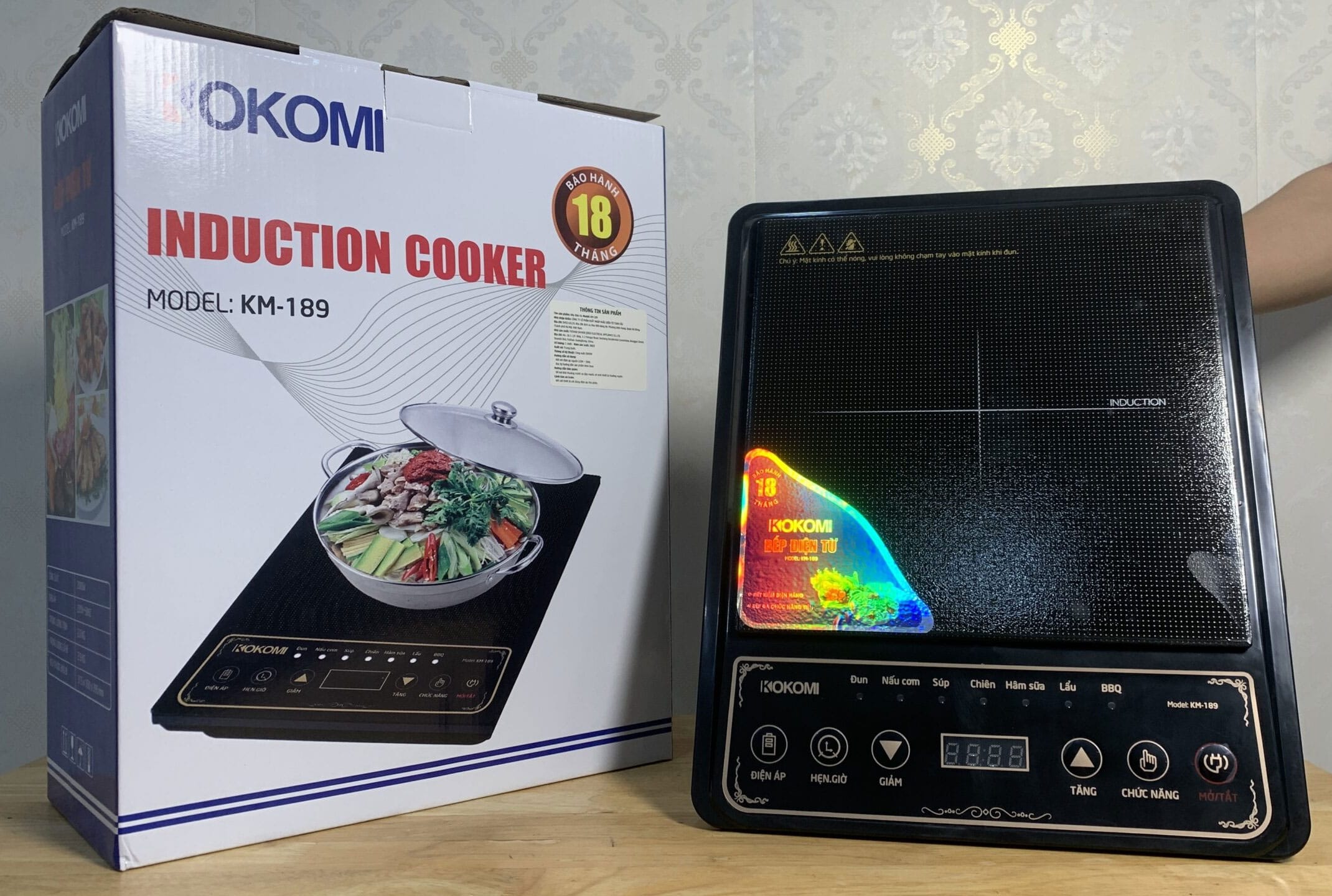 Bếp từ đơn kokomi km-189 2 thiet-ke-hien-dai