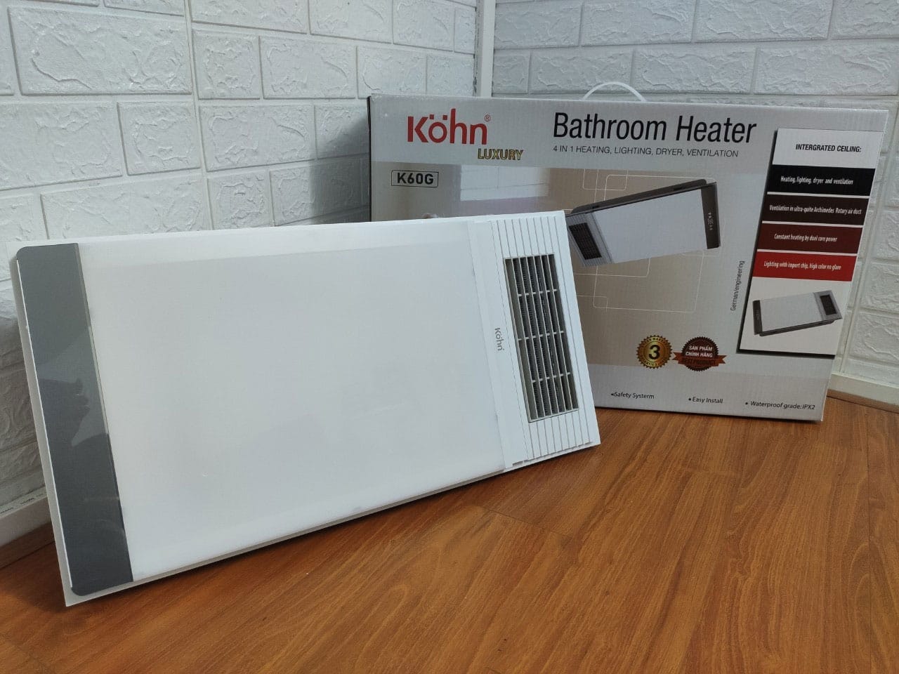 Máy sưởi âm trần kohn k60g 4 an-toan-tien-ich