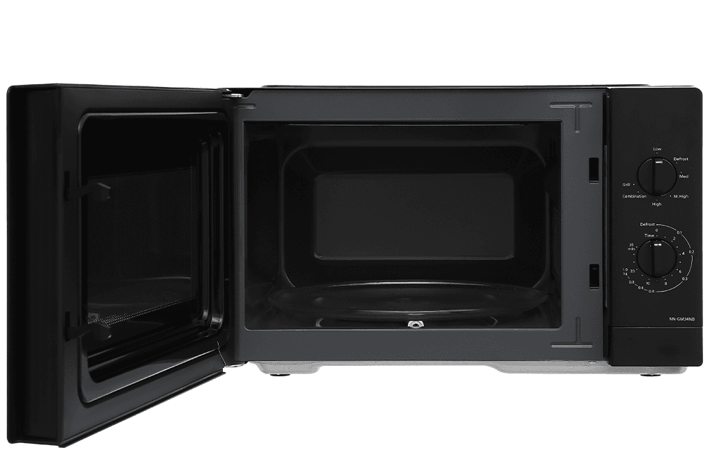 Lò vi sóng panasonic nn-gm34nbyue 24 lít có nướng 9 Khoang lò tráng men chống chính chống han rỉ