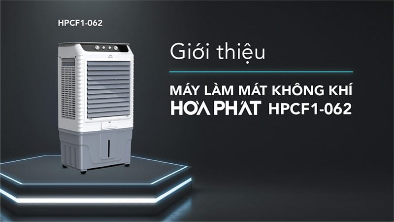 Máy làm mát không khí hòa phát hpcf1-062 165w 2 Máy làm mát không khí Hòa Phát HPCF1-062