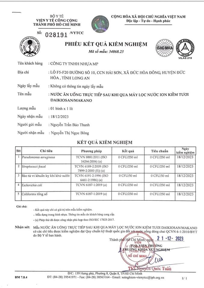 Máy biến đổi nước ro thành nước ion kiềm tươi daikiosan dn068 16 Máy biến đổi nước RO thành nước ion kiềm tươi Daikiosan DN068 4