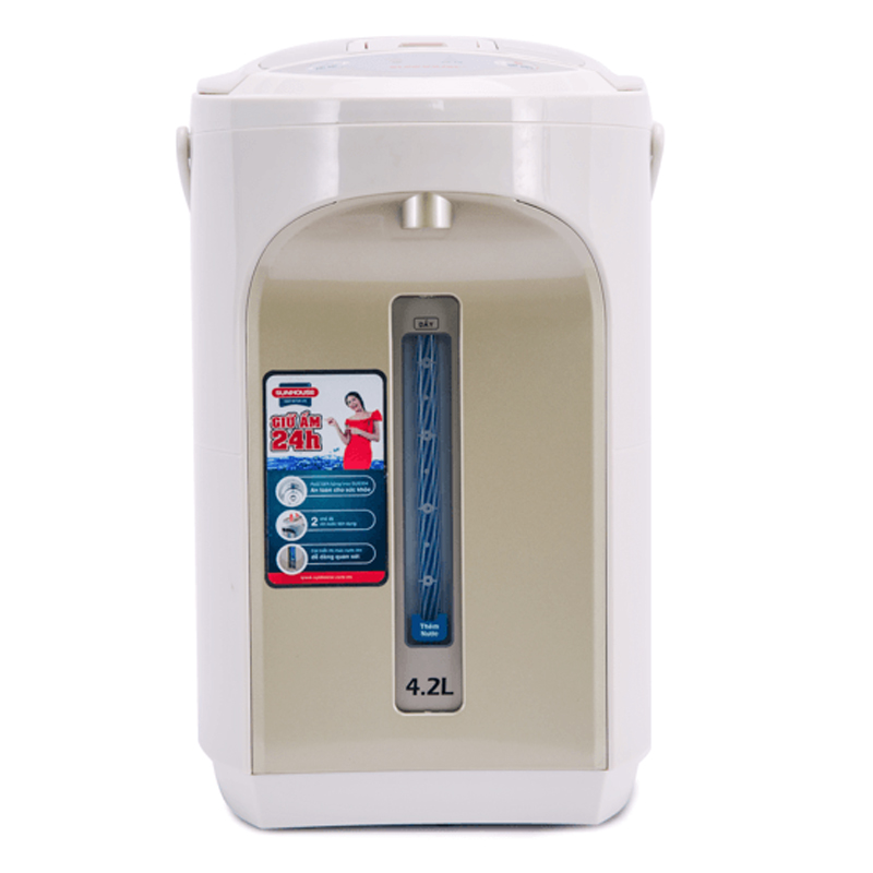 Bình thủy điện sunhouse shd1542 2 Dung tích 4,2 lít