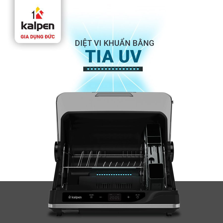 Máy sấy bát kalpen dd99 diệt khuẩn uv 58 lít to rộng 12 Máy Sấy Bát Diệt Khuẩn UV Kalpen DD99