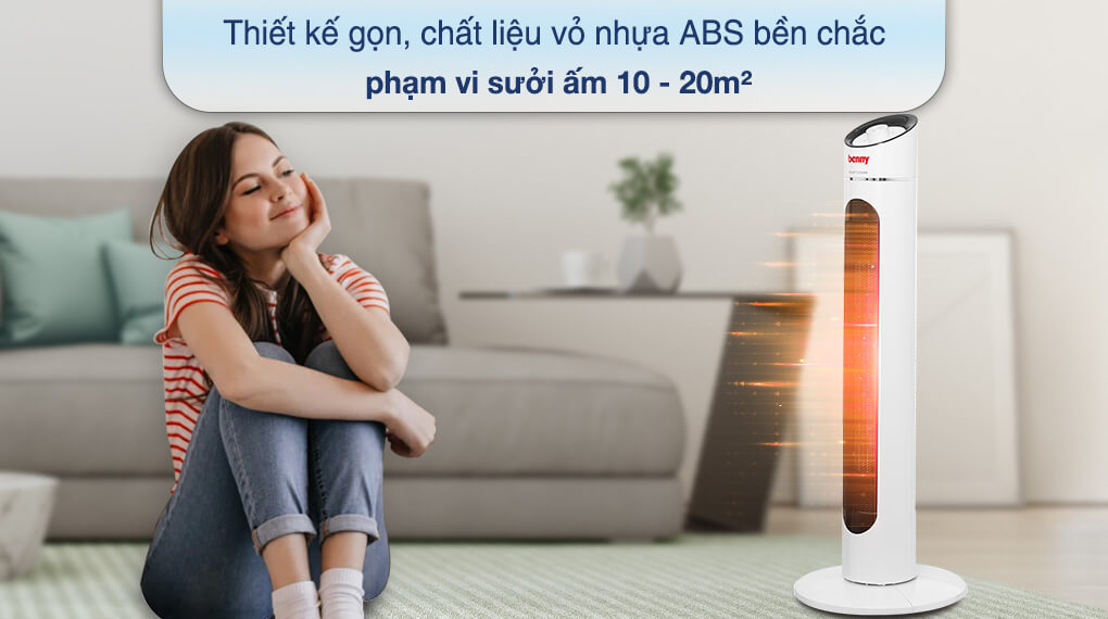 Phù hơp với pham vi từ 10-20m2