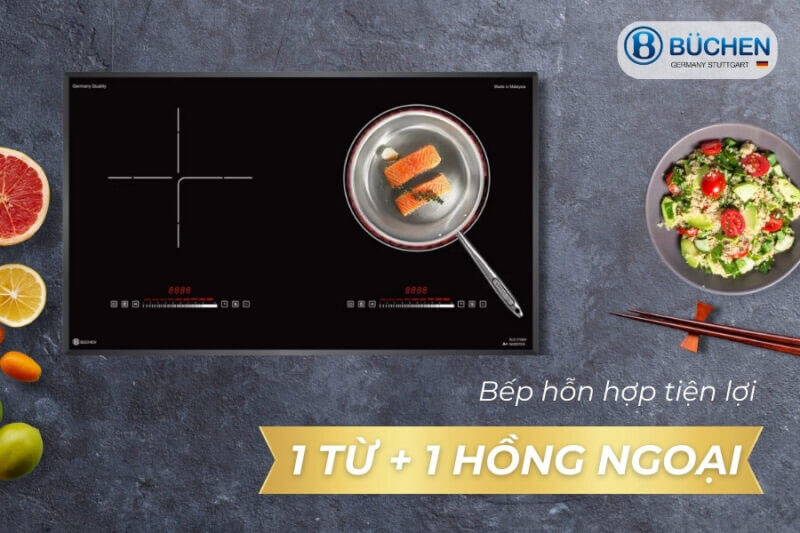 Bếp từ đôi Buchen BUC775MH 1