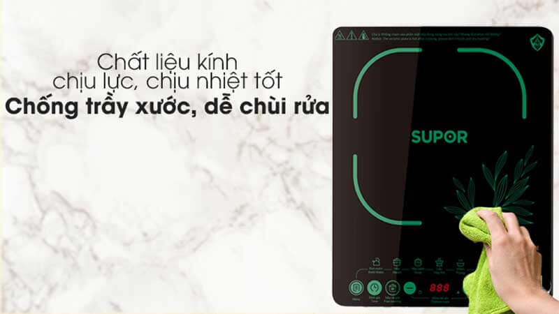 Bếp điện từ đơn supor sdhcb11tvn-gr 3 Bếp điện từ đơn Supor SDHCB11TVN-GR 1