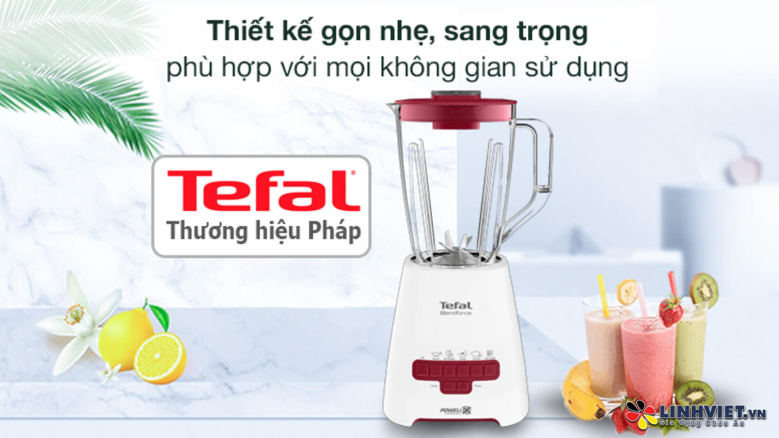 Máy xay sinh tố tefal bl477566 2l 7 Máy xay sinh tố Tefal BL477566 2L 3