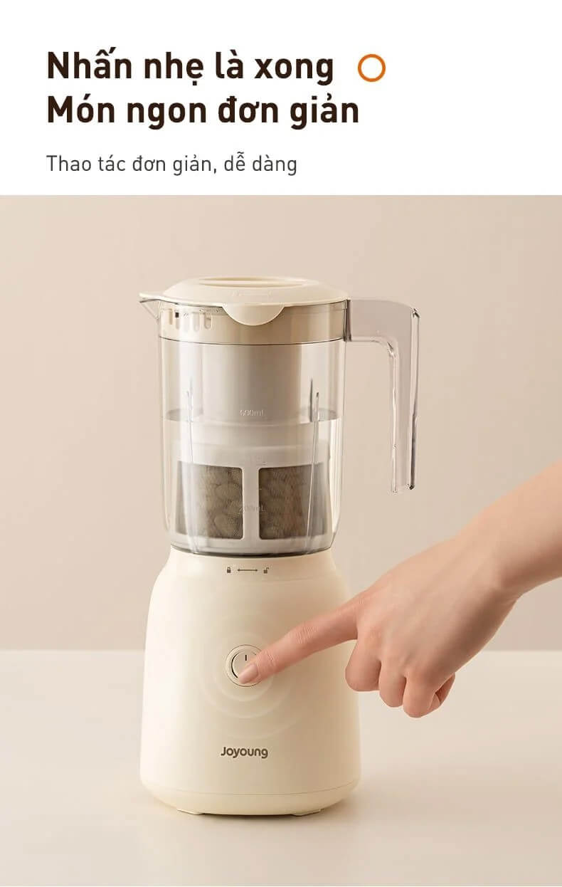 Máy xay sinh tố joyoung jfb-621 600ml đa năng 10 Thao tác dễ dàng