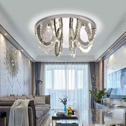 Đèn trang trí pha lê ốp trần M9228