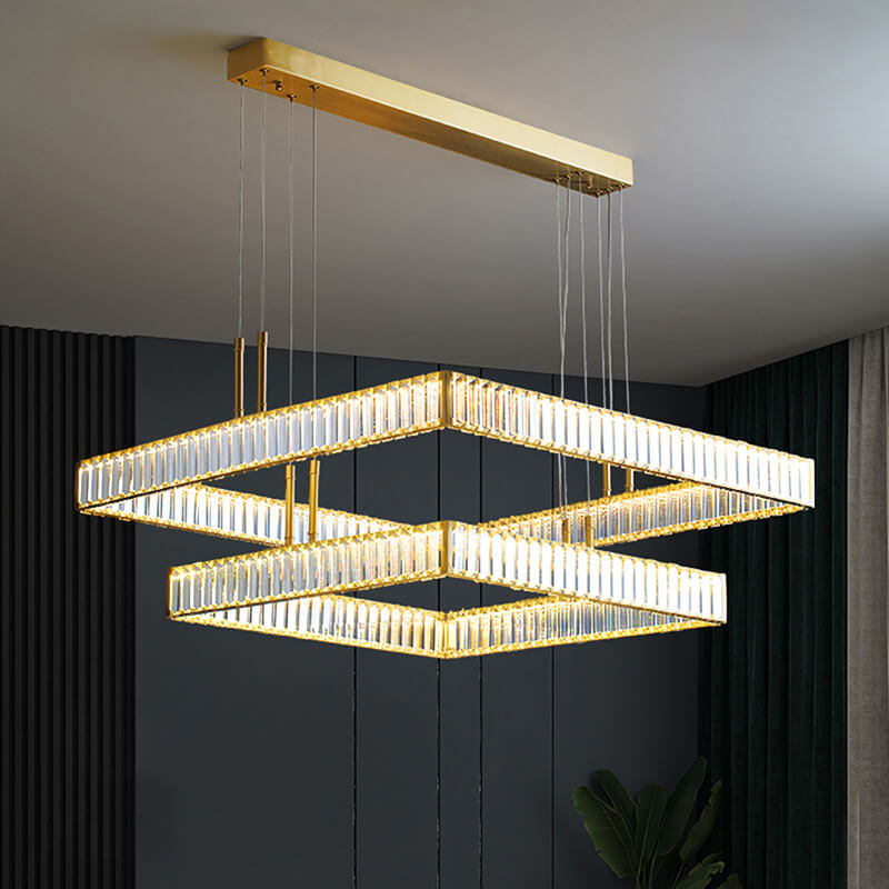 Đèn thả pha lê trang trí hiện đại tp047 4 Ứng dụng phù hợp mọi không gian