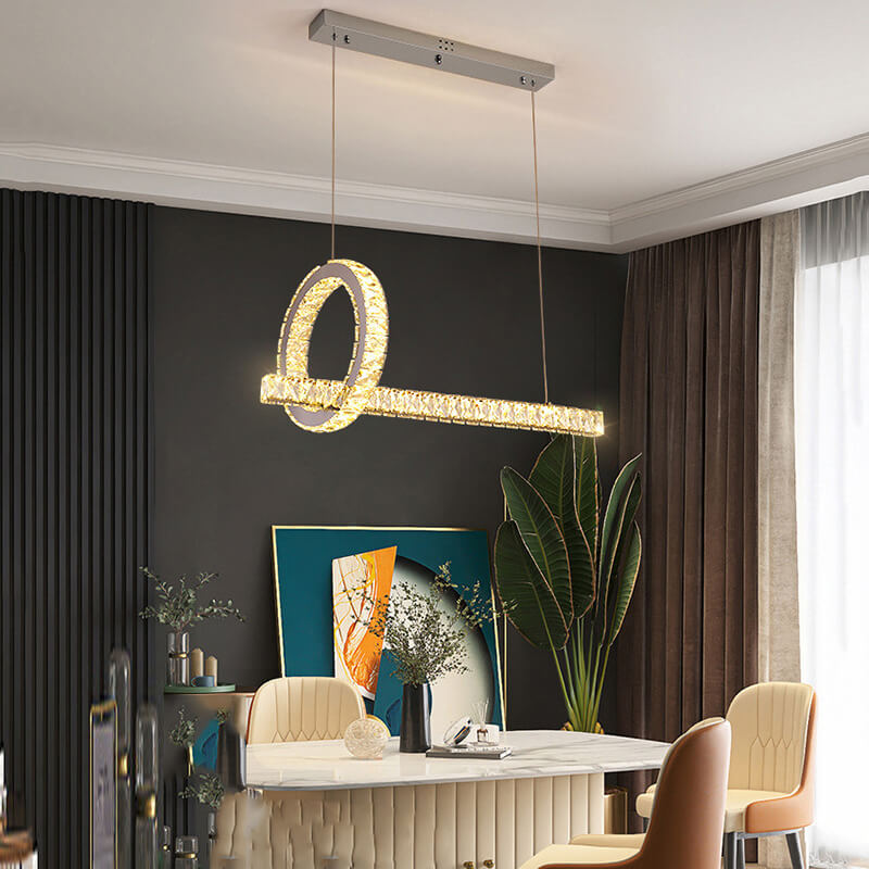 Đèn thả pha lê trang trí hiện đại tpl043 4 Kích thước phù hợp