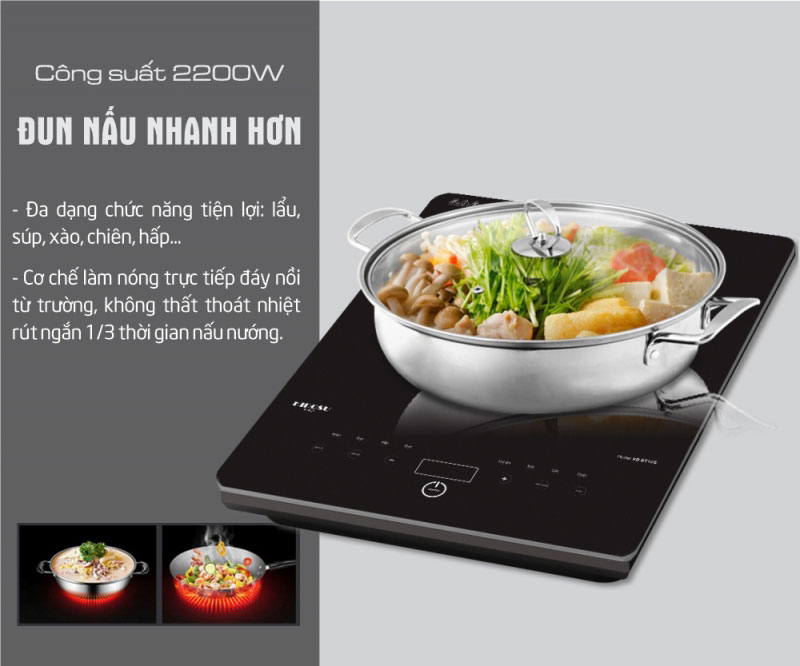 Bếp từ đơn kidosu kd-bt126 4 Bếp từ đơn Kidosu KD-BT126