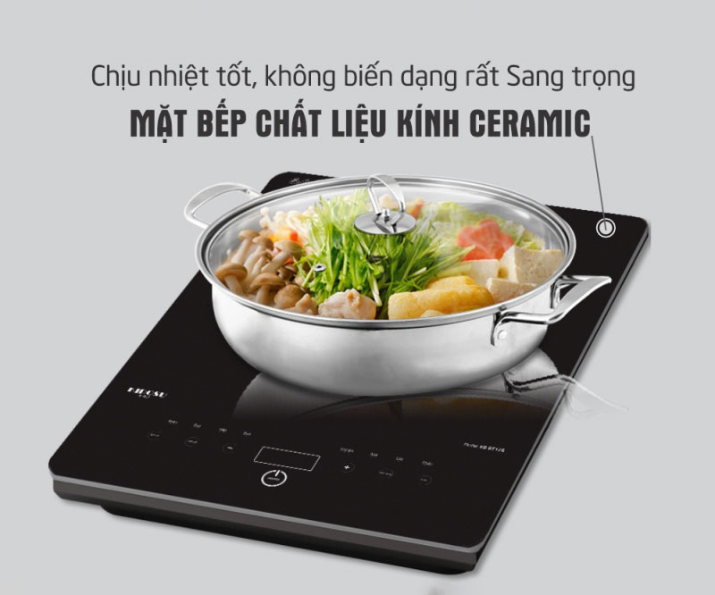 Bếp từ đơn kidosu kd-bt126 5 Bếp từ đơn Kidosu KD-BT126