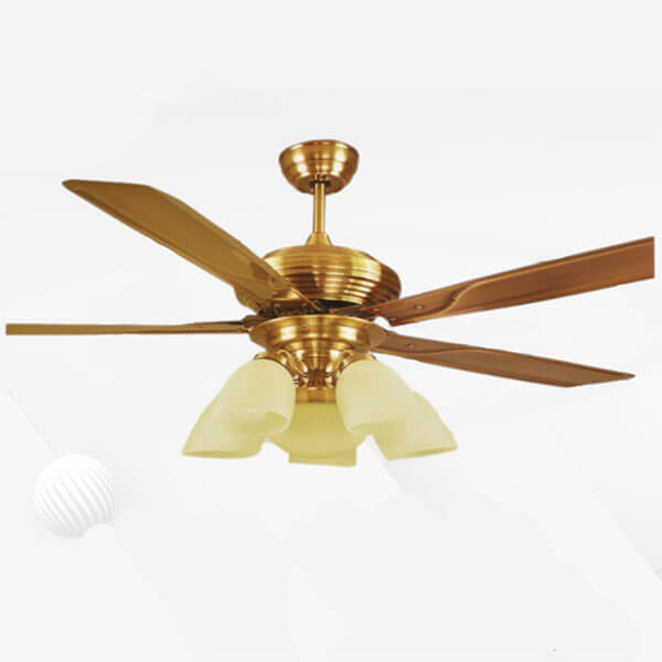 Quạt trần đèn klasse 56ksi 606y 5 cánh 3 Động cơ chống ồn hiệu quả