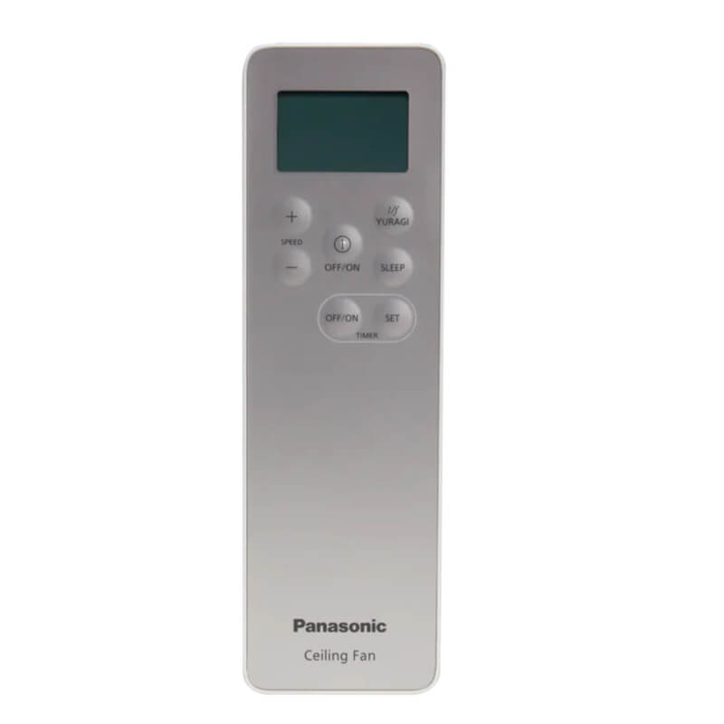 Quạt trần panasonic f-60gdn nhật bản 5 cánh có điều khiển 40w 10 Điều khiển từ xa màn hình LCD