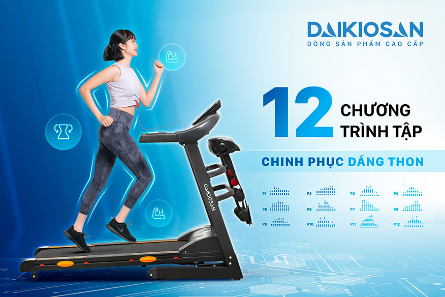 12 chương trình tập luyện đa dạng – Hướng dẫn thông minh cho từng mục tiêu