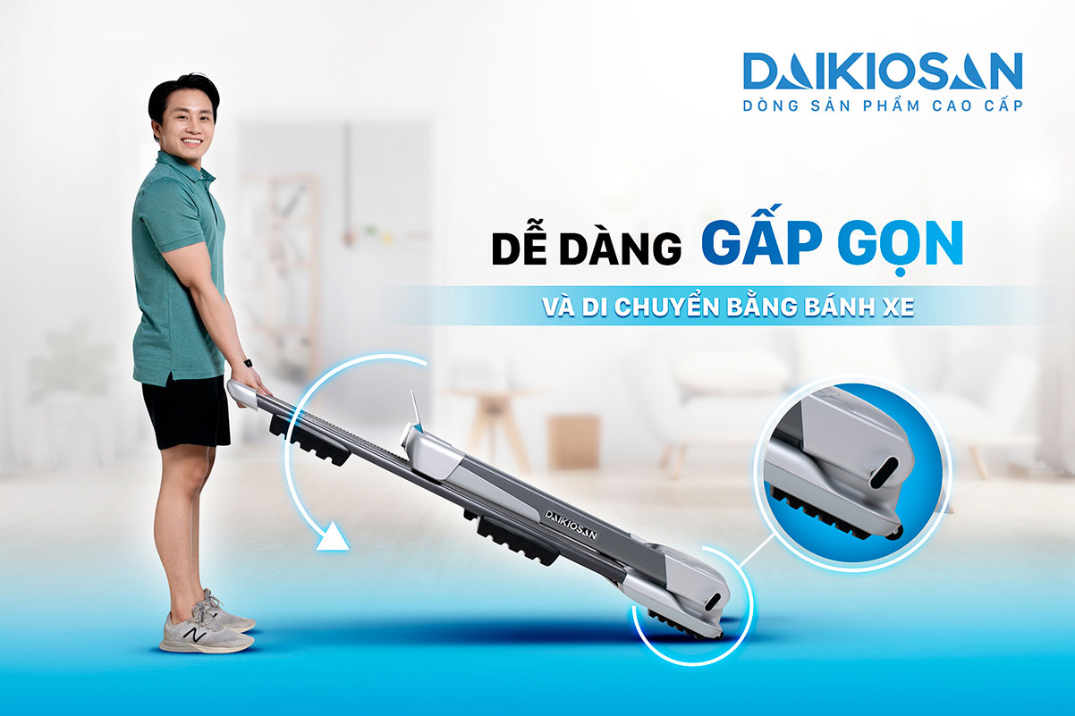 Thiết kế gập gọn – Tối ưu không gian sống