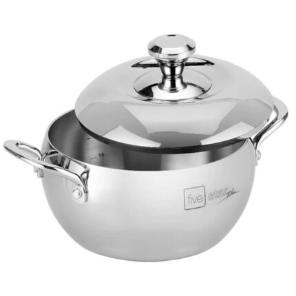 Nồi inox 304 Fivestar FPN16007 16cm 3 lớp vung inox