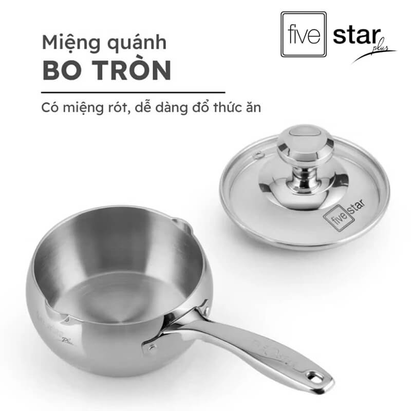 Miệng quánh bo tròn tiện lợi