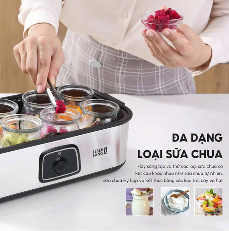 Máy làm sữa chua lebenlang lbl9139 7 Máy làm sữa chua Lebenlang LBL9139