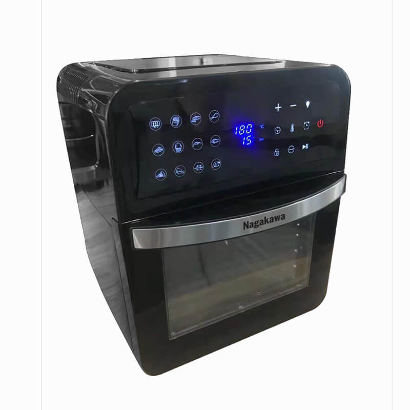Nồi chiên không dầu nagakawa nag3307 12l 7 Công suất 1700W – Gia nhiệt nhanh, tiết kiệm thời gian
