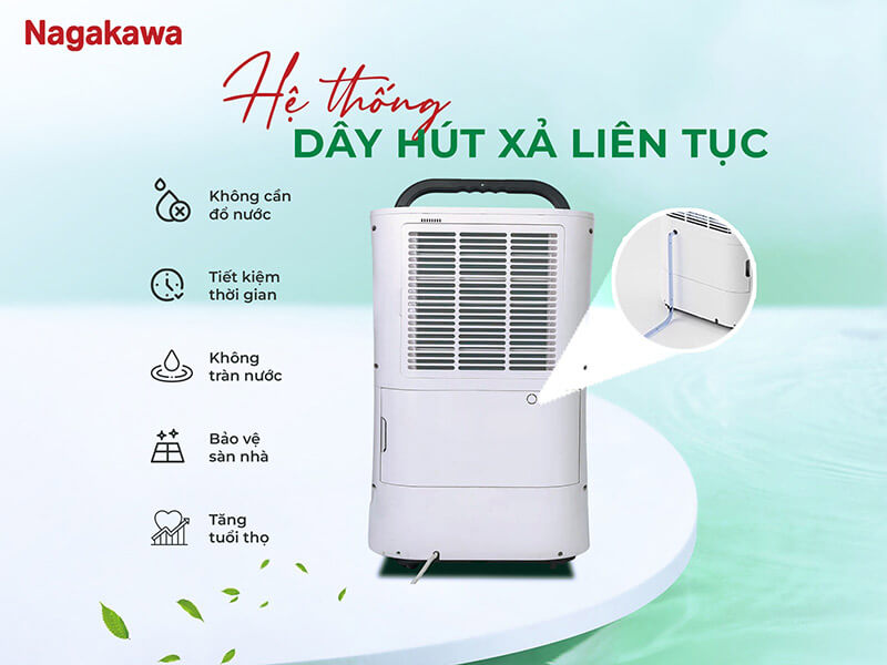 Máy hút ẩm lọc không khí nagakawa nad8559 20l 14 Máy hút ẩm lọc không khí Nagakawa NAD8559 20L