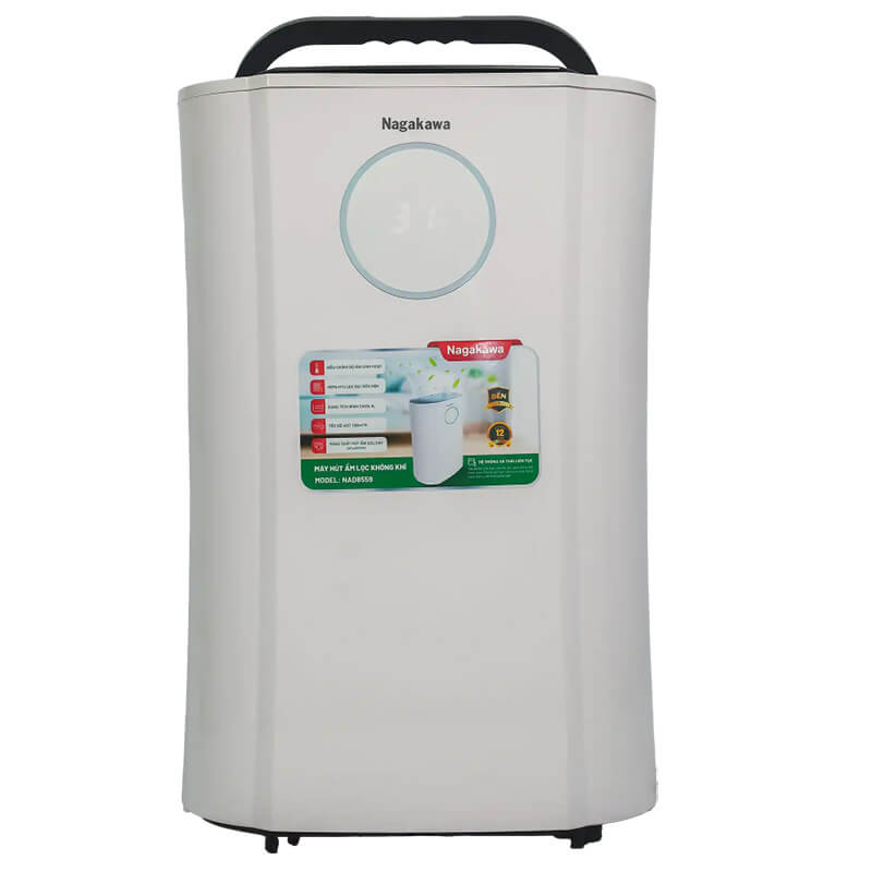 Máy hút ẩm lọc không khí nagakawa nad8559 20l 2 Máy hút ẩm lọc không khí Nagakawa NAD8559 20L