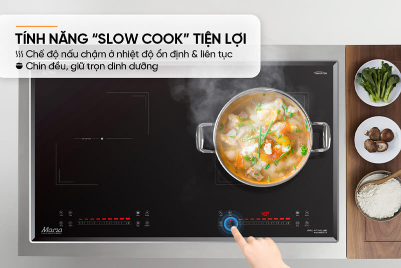 Chế độ nấu chậm tiện lợi