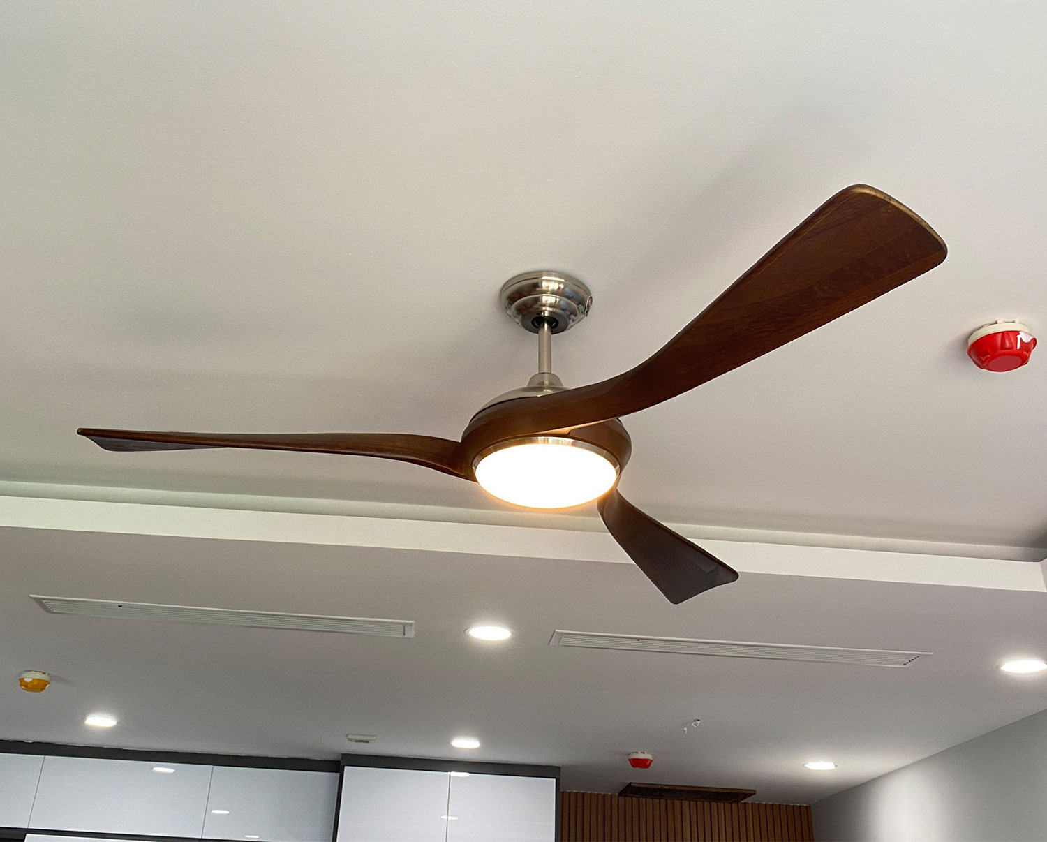 Quạt trần đèn Kaiyokukan IWA-218 - ảnh thực tế