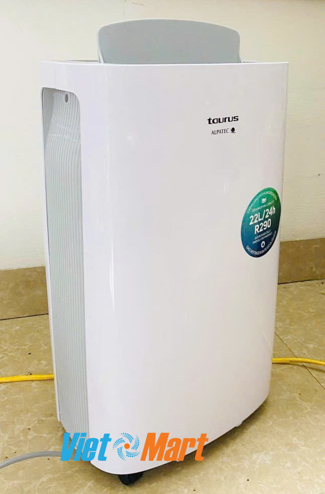 Máy hút ẩm Tây Ban Nha Thiết kế bánh xe dễ dàng di chuyển khắp nơi tiện lợi
