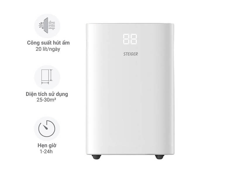 Máy hút ẩm steiger stg-820dw 5 Máy hút ẩm Steiger STG-820DW