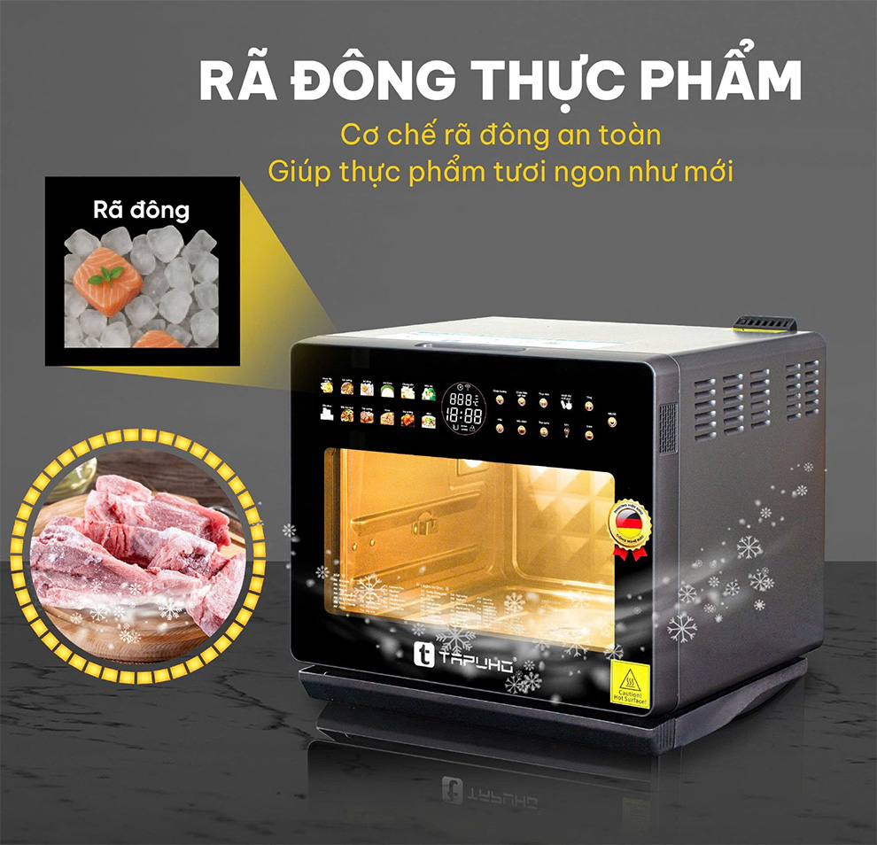 Máy nấu ăn đa năng tapuho tmc20 primeai 20 lít 26 Tapuho TMC20 PrimeAI