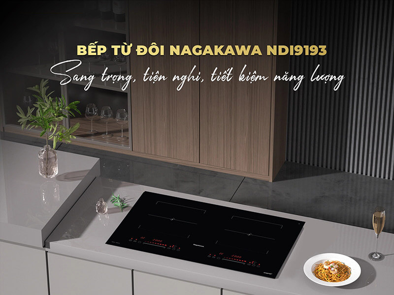 Bếp Từ Đôi Nagakawa NDI9193