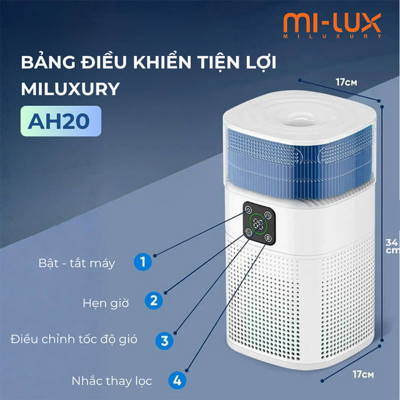 Bảng điều khiển tiện lợi – trải nghiệm sử dụng trực quan