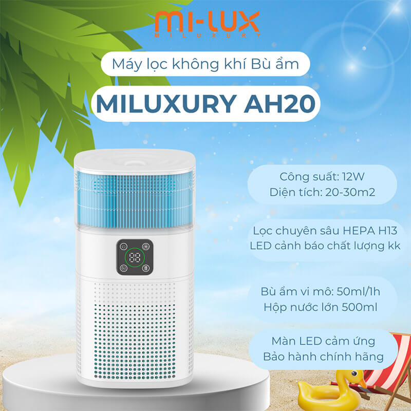 Máy lọc không khí bù ẩm Xiaomi MILUXURY AH20